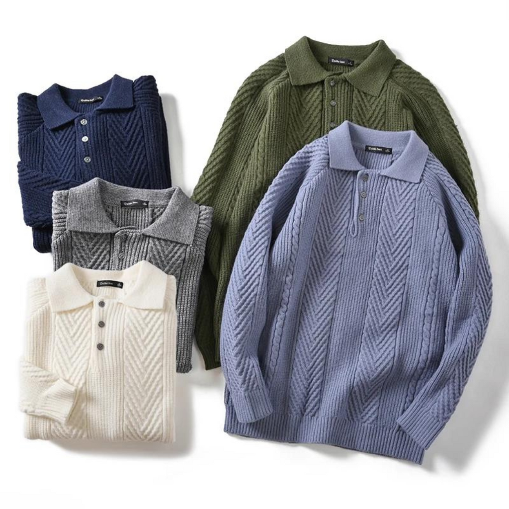 Men's Luxury Cashmere Jumper | Keaton