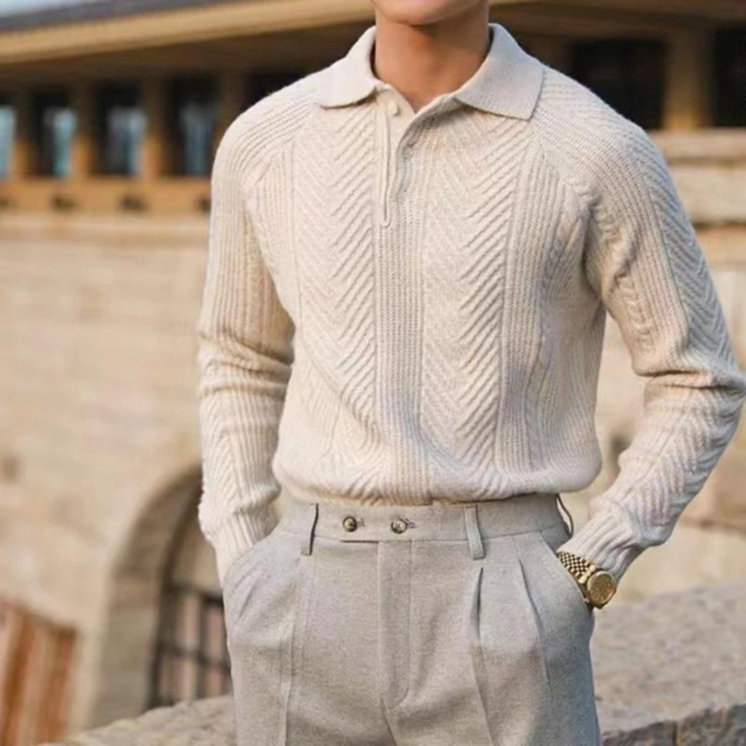 Men's Luxury Cashmere Jumper | Keaton