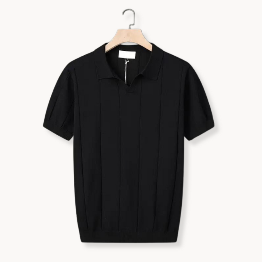 Men's Ribbed Polo Shirt | Orson