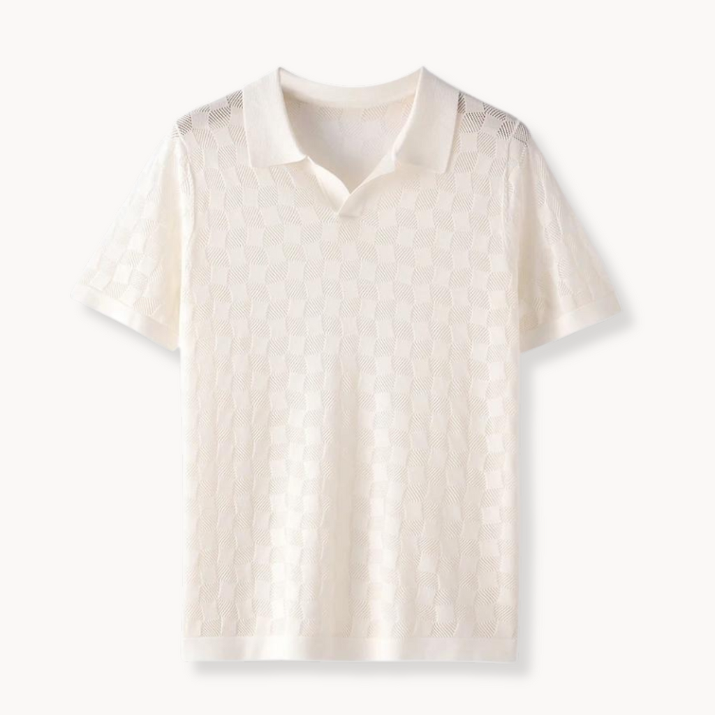 Men's Silk Polo Shirt | Devereux