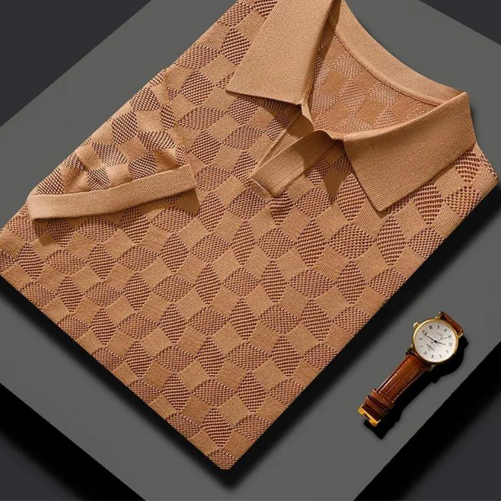 Men's Silk Polo Shirt | Devereux