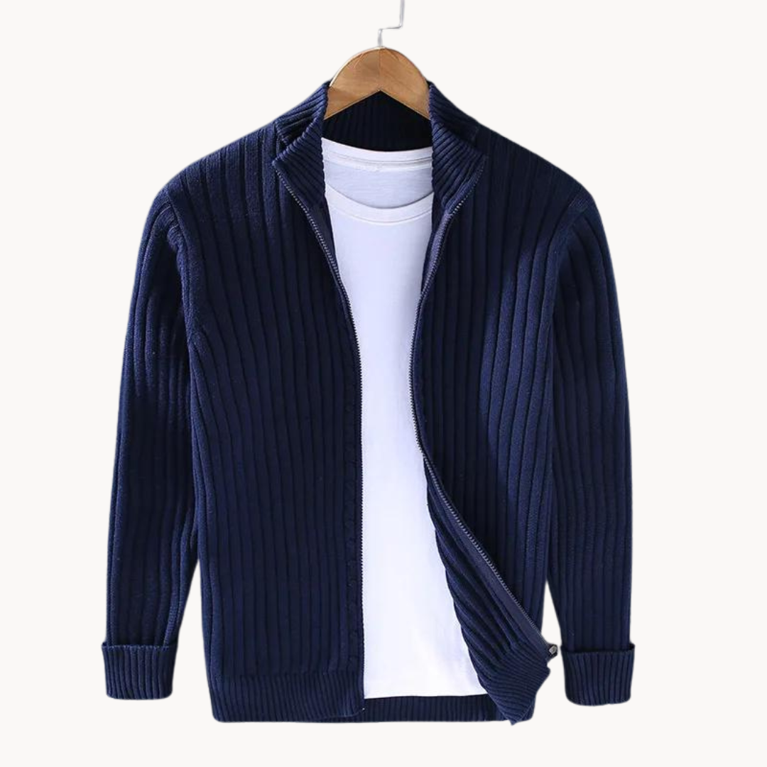 Men's Zip-Up Cardigan | Marco