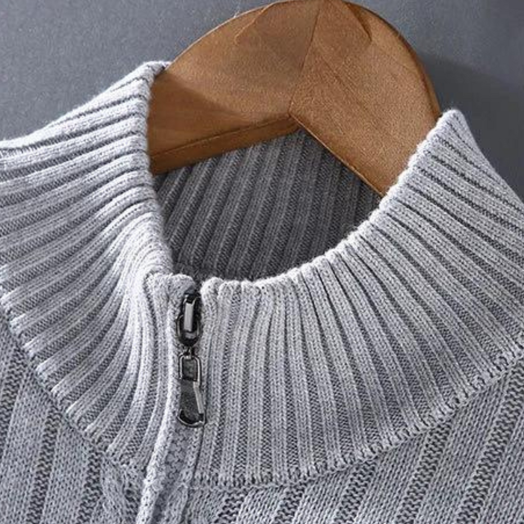 Men's Zip-Up Cardigan | Marco