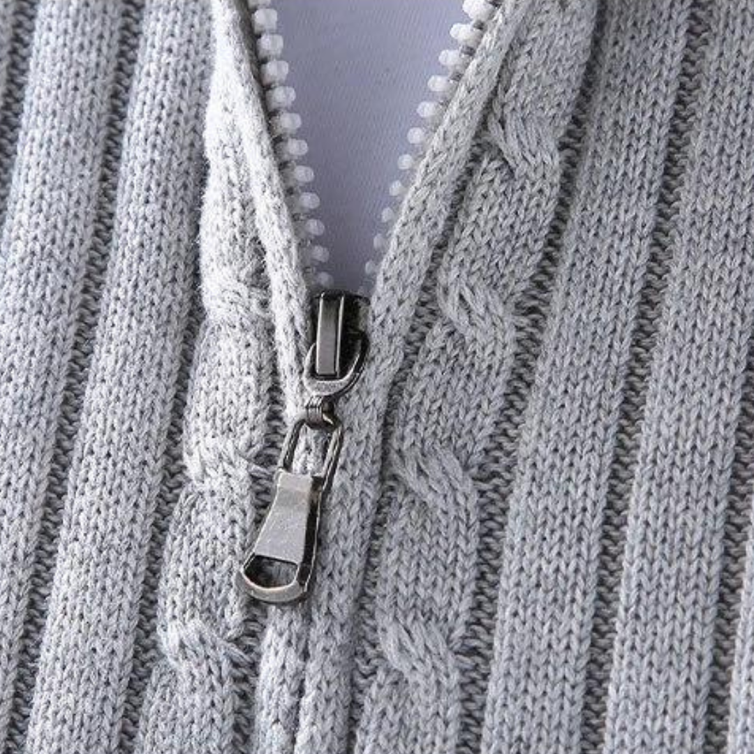 Men's Zip-Up Cardigan | Marco