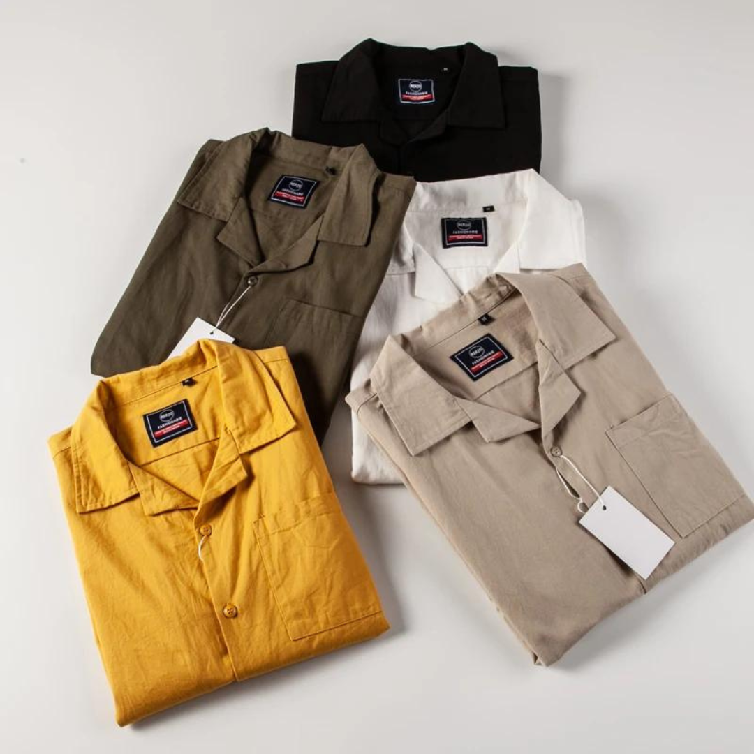 Men's Camp-Collar Shirt | Quenby