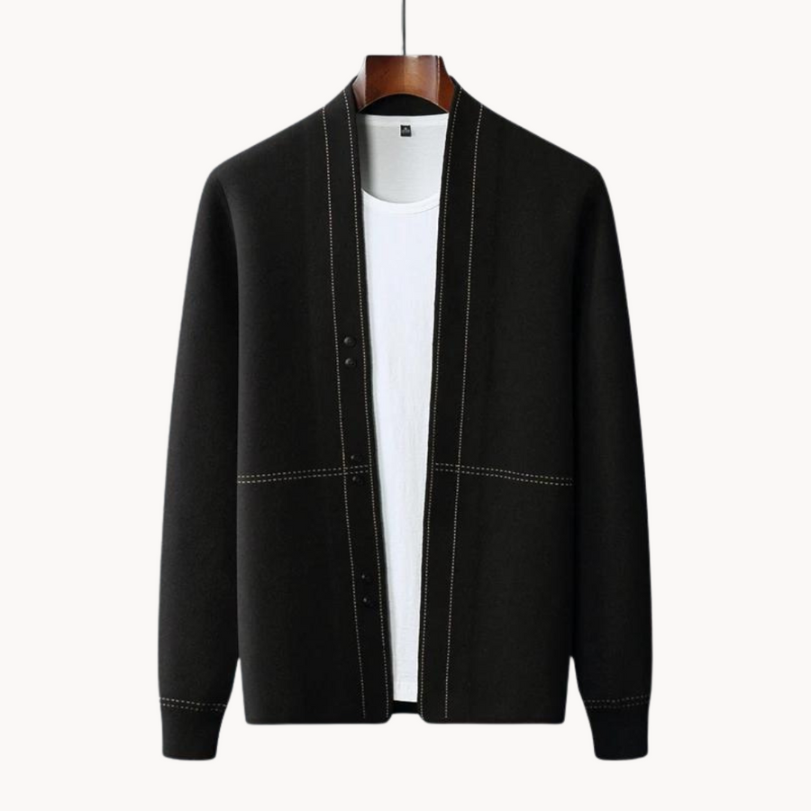 Men's Merino Wool Cardigan | Luxurious