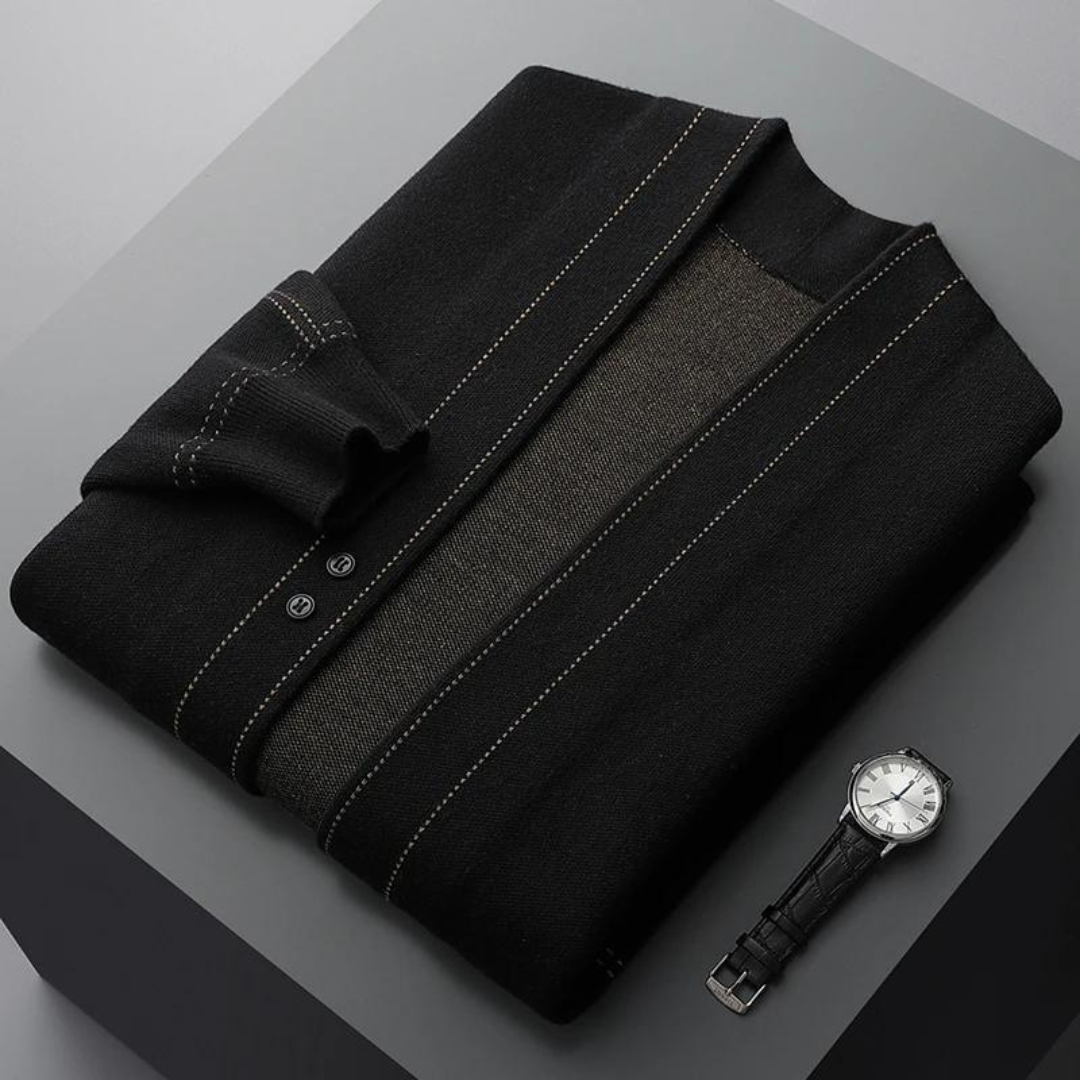 Men's Merino Wool Cardigan | Luxurious