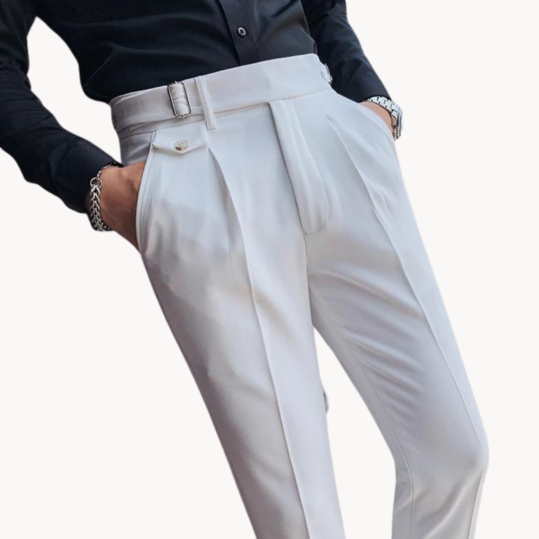 Men's Military-Style Trousers | Marcello