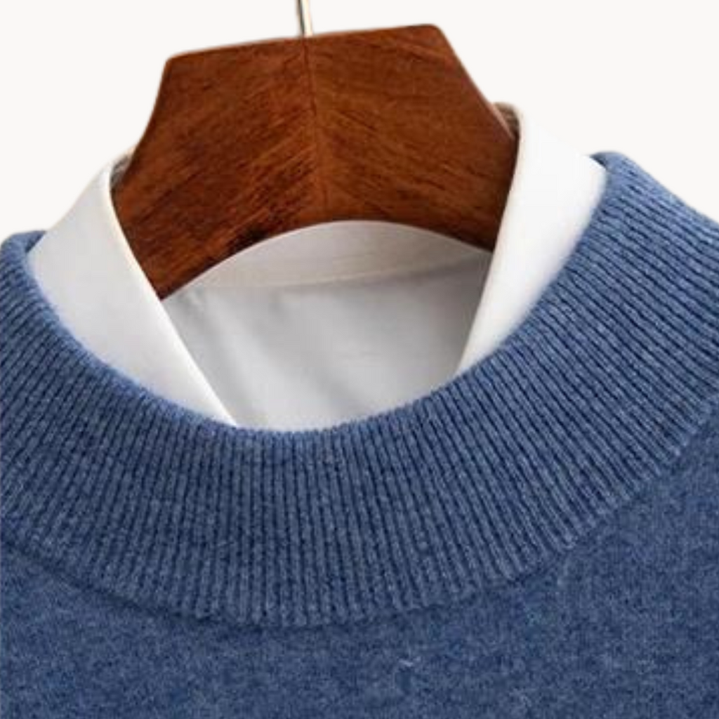 Men's Cosy Wool Knit Jumper | Sarantos