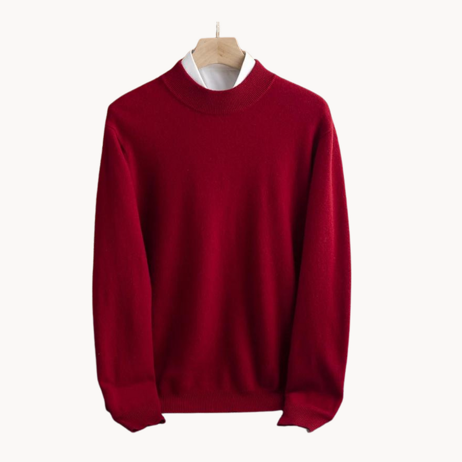 Men's Cosy Wool Knit Jumper | Sarantos