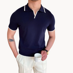 Men's Tipped-Collar Polo Shirt | Cormorant