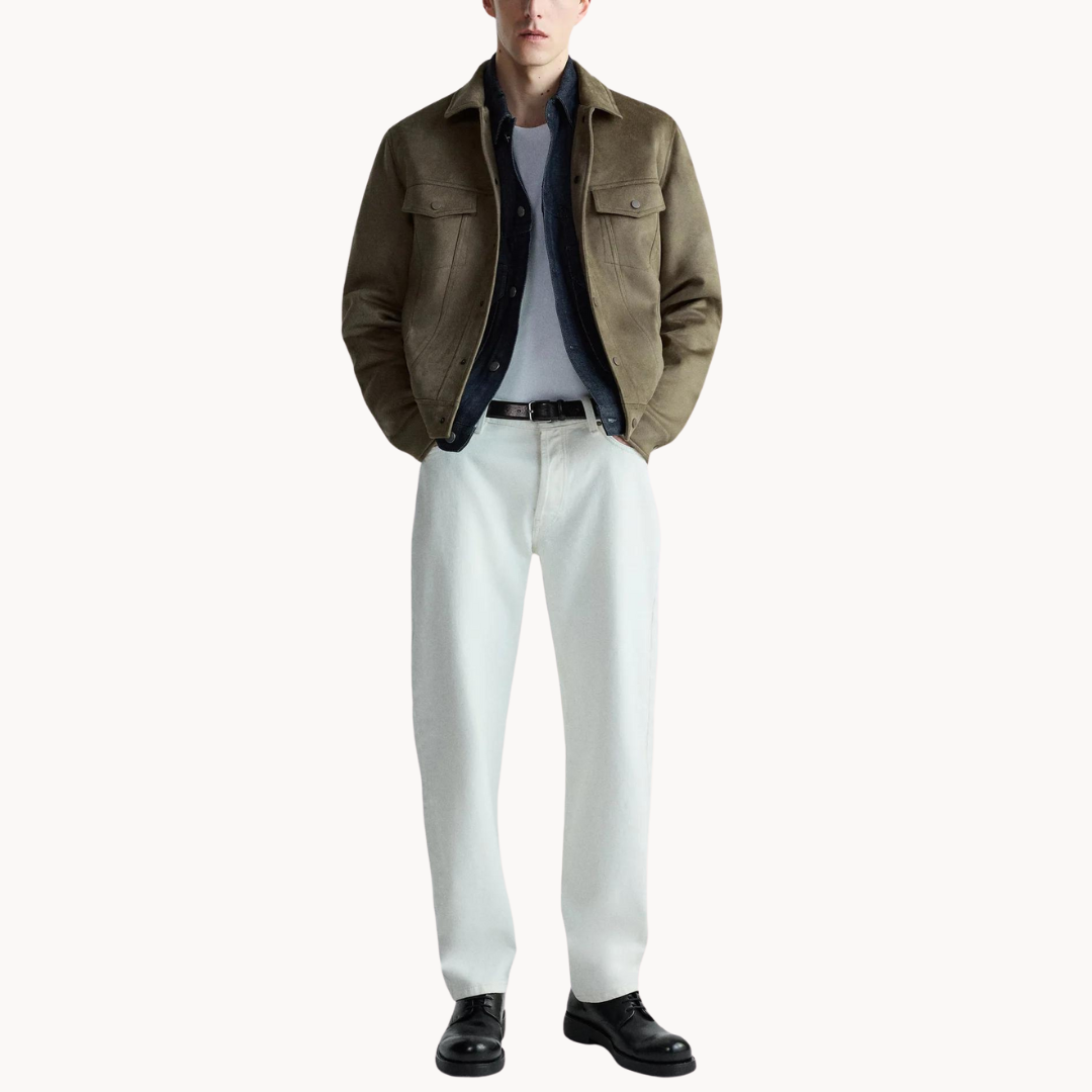Men's Suede Jacket | Amos