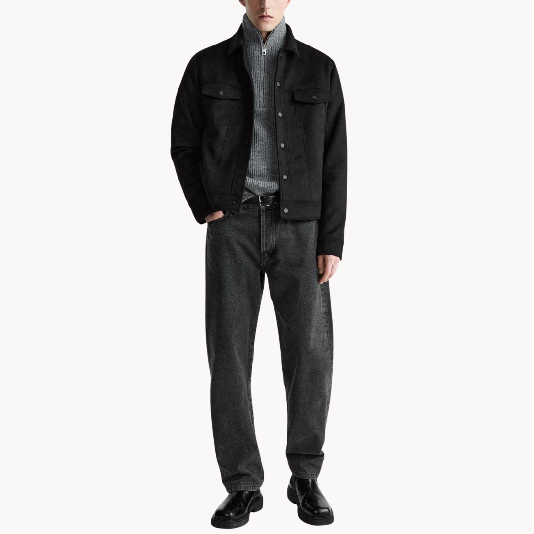 Men's Suede Jacket | Amos