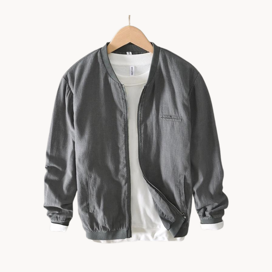 Men's Linen-Blend Jacket | Ole