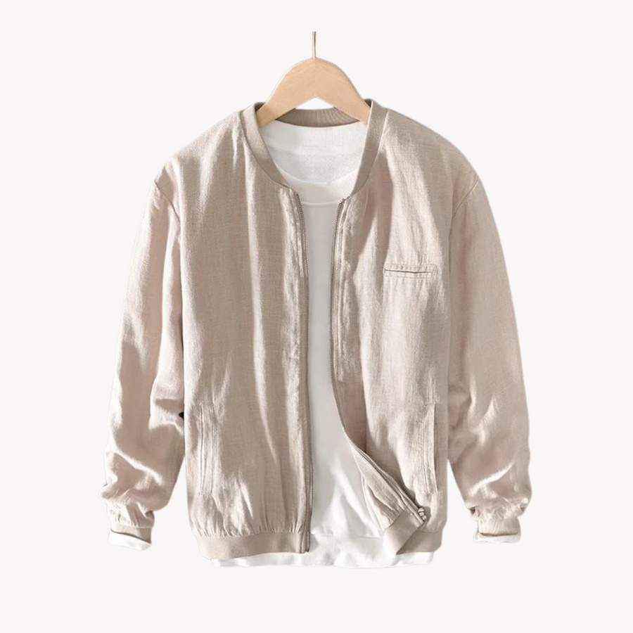 Men's Linen-Blend Jacket | Ole