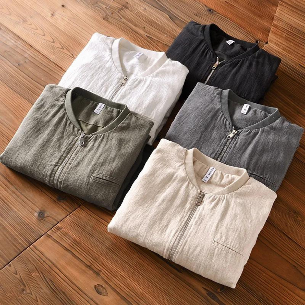 Men's Linen-Blend Jacket | Ole