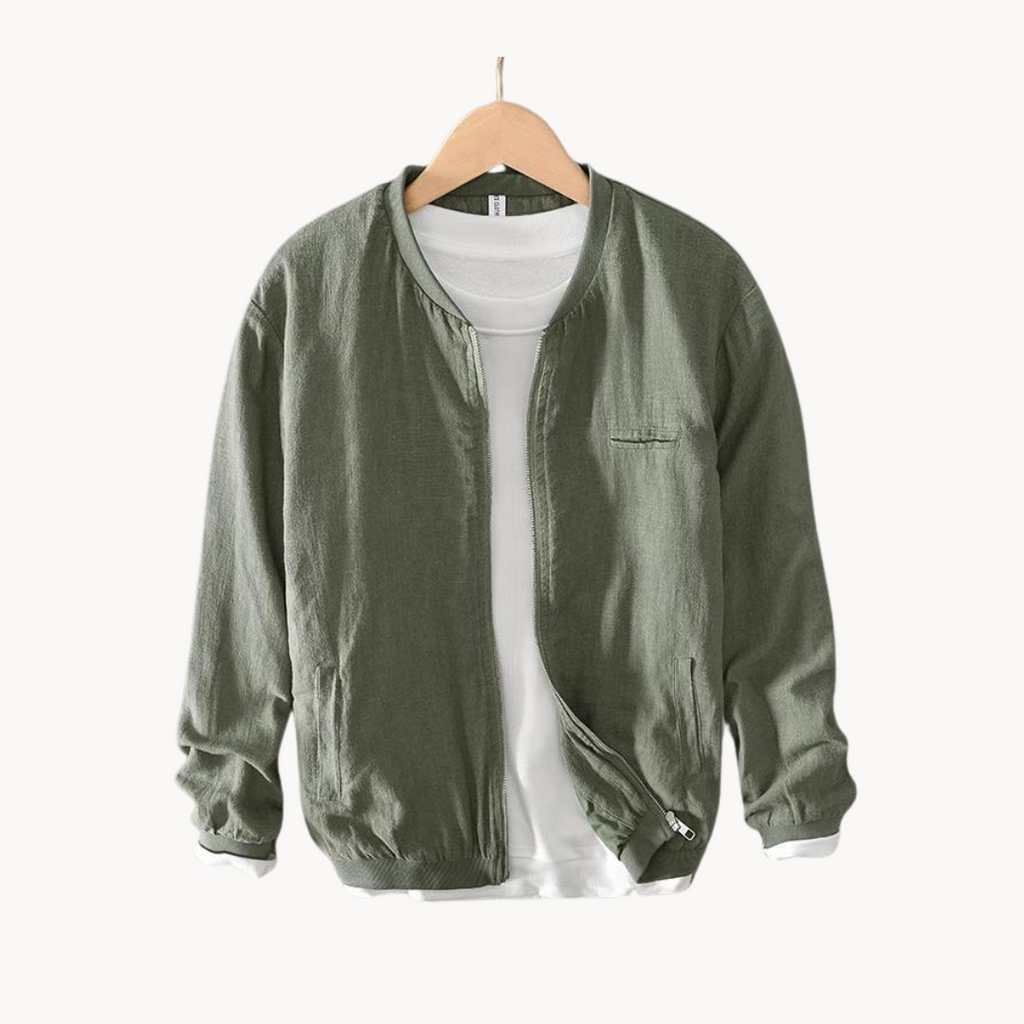 Men's Linen-Blend Jacket | Ole