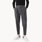 Men's Slim-Fit Tapered Trousers | Stellan