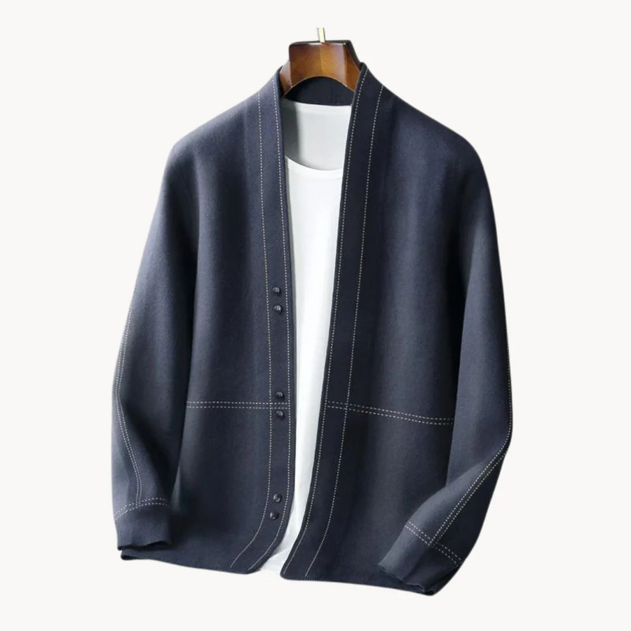 Men's Merino Wool Cardigan | Luxurious