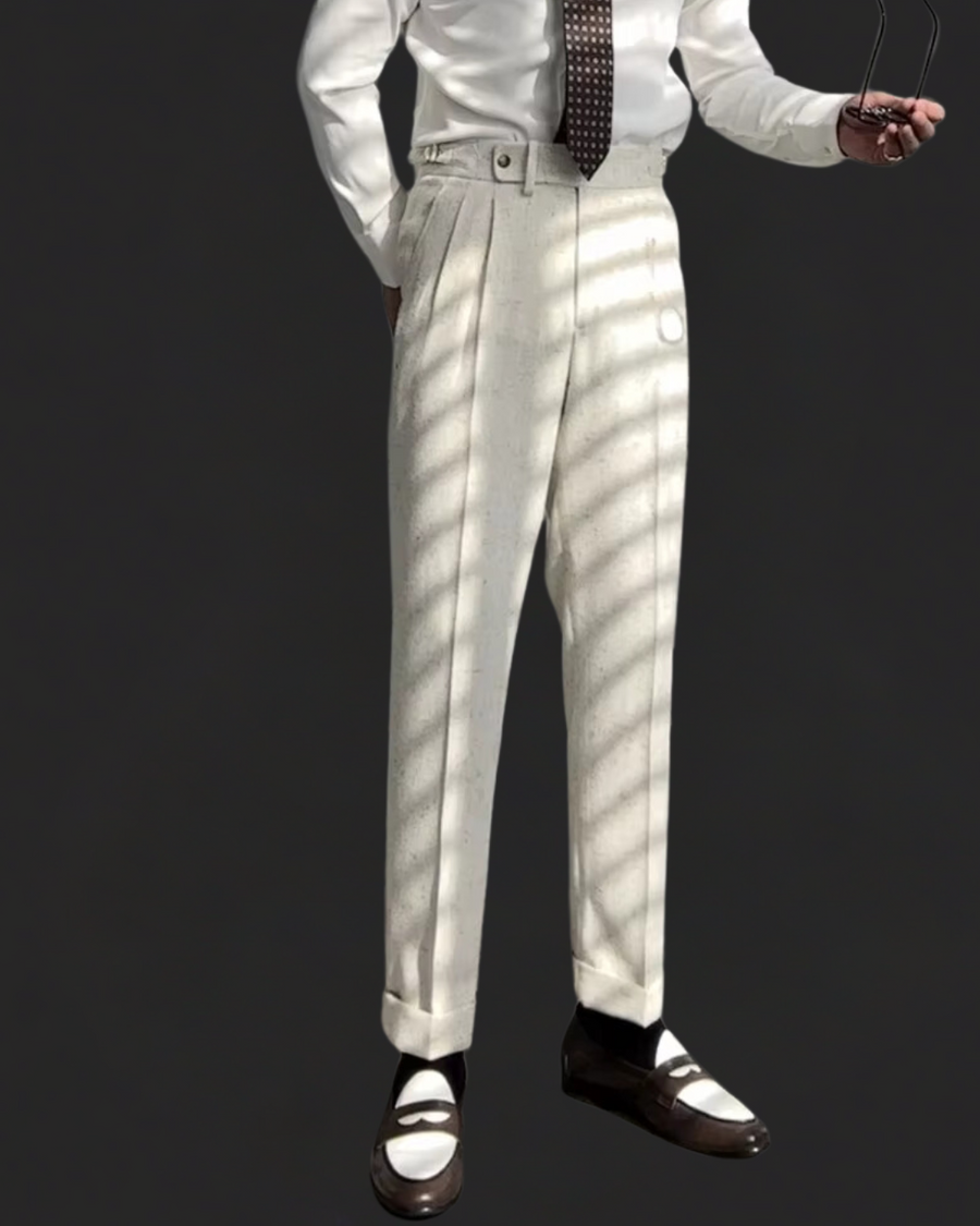 Men's Straight-Leg Trousers | Gianni
