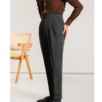 Men's Straight-Leg Trousers | Caruso