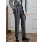 Men's Straight-Leg Trousers | Matteo
