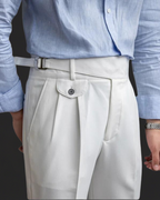 Men's Pleated Trousers | Verran