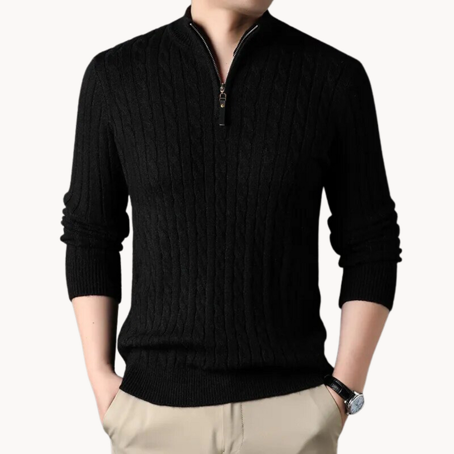 Men's Quarter-Zip Jumper | Rael
