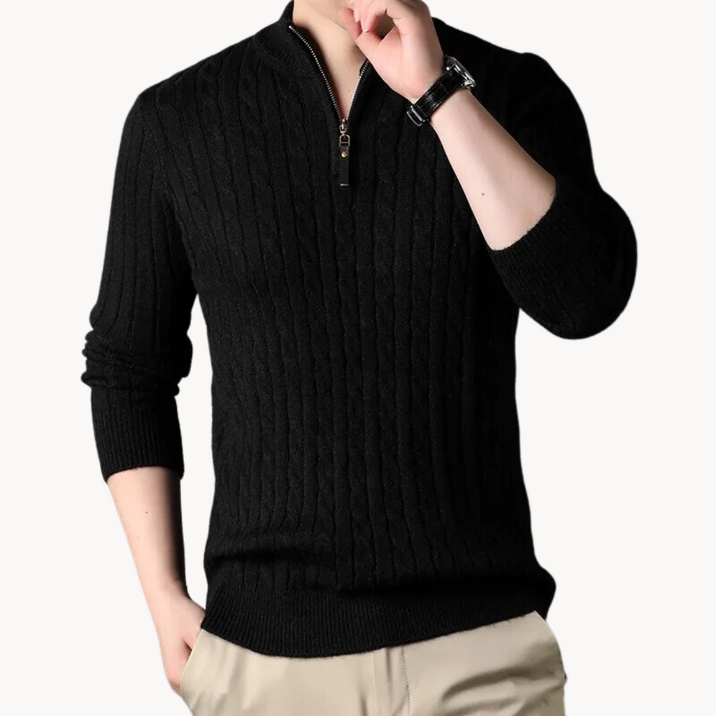 Men's Quarter-Zip Jumper | Rael