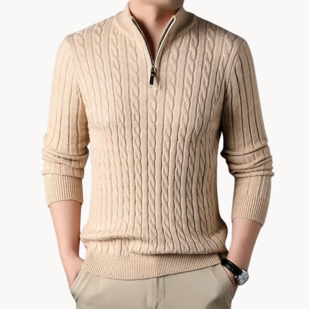 Men's Quarter-Zip Jumper | Rael