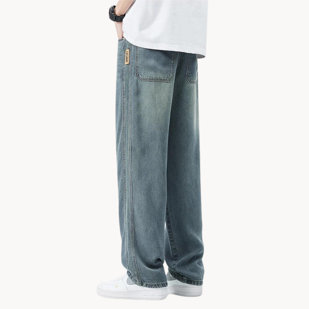 Men's Straight-Leg Trousers | Easygoing