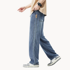Men's Straight-Leg Trousers | Easygoing