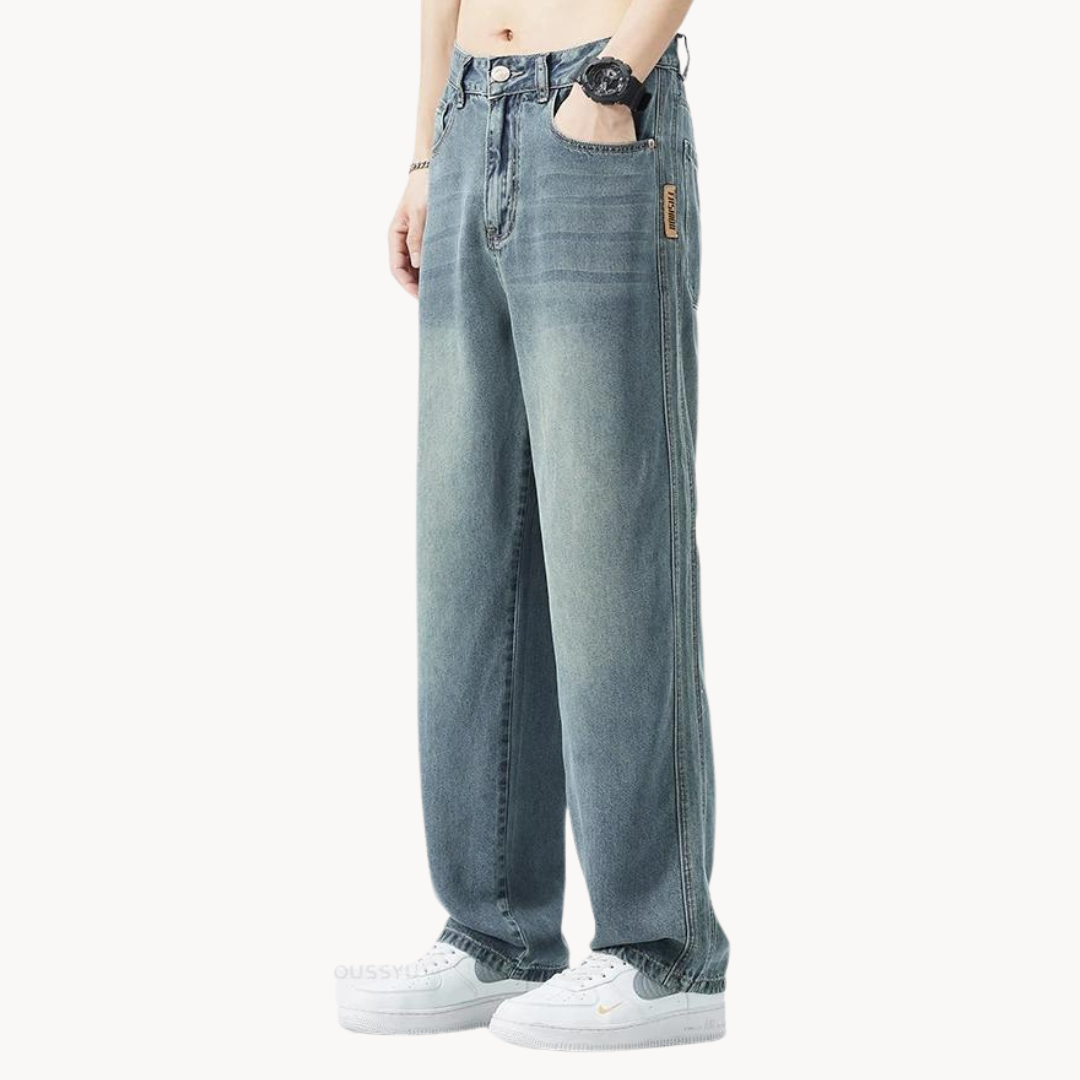 Men's Straight-Leg Trousers | Easygoing