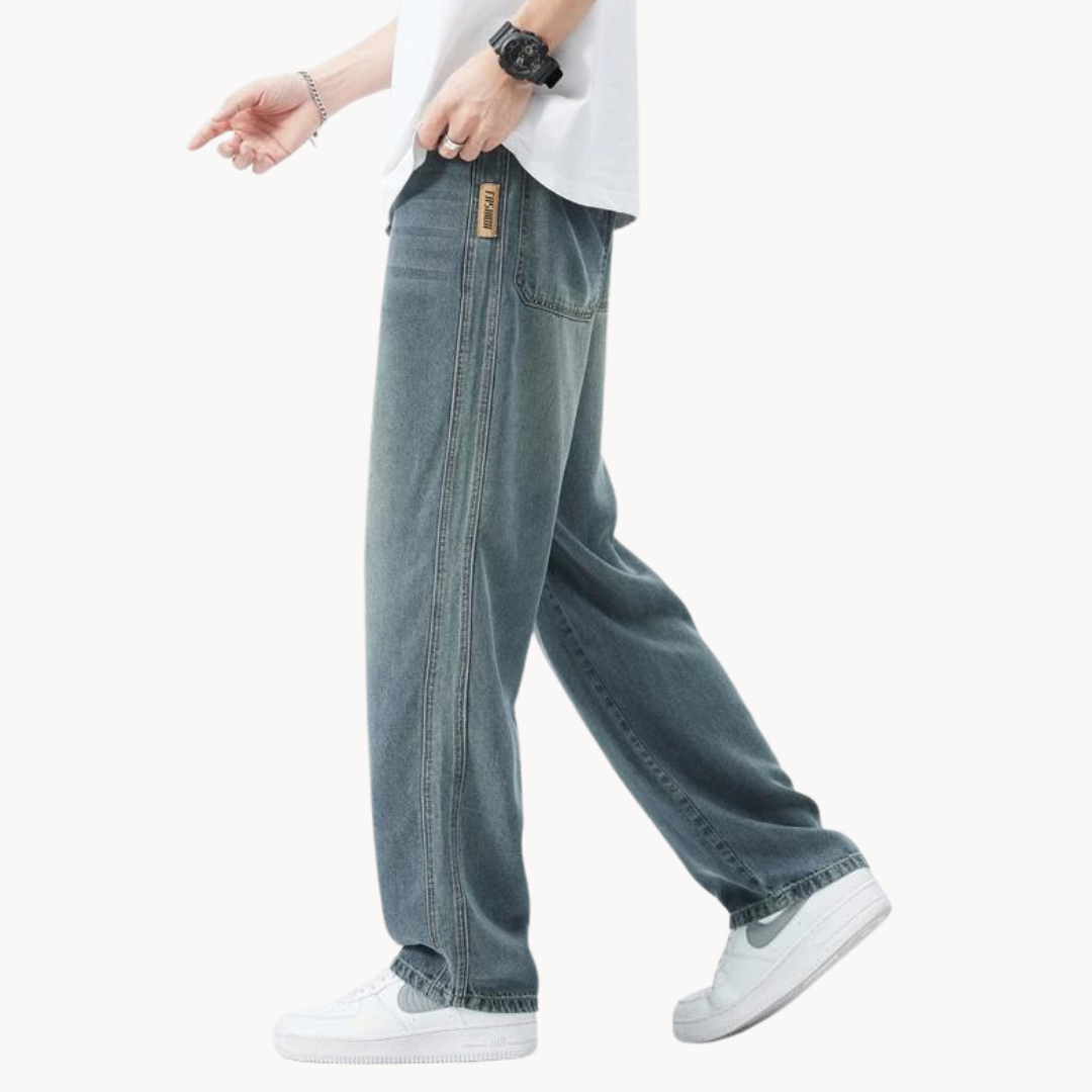 Men's Straight-Leg Trousers | Easygoing
