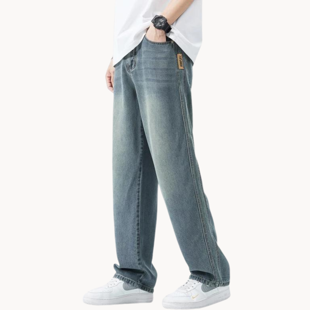 Men's Straight-Leg Trousers | Easygoing
