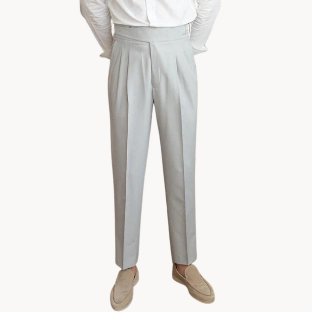 Men's Pleated Gurkha Trousers | Costa