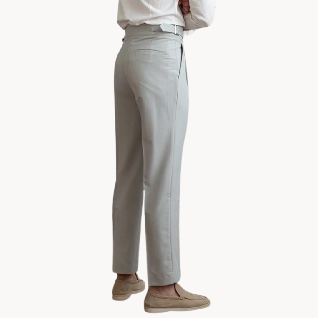 Men's Pleated Gurkha Trousers | Costa
