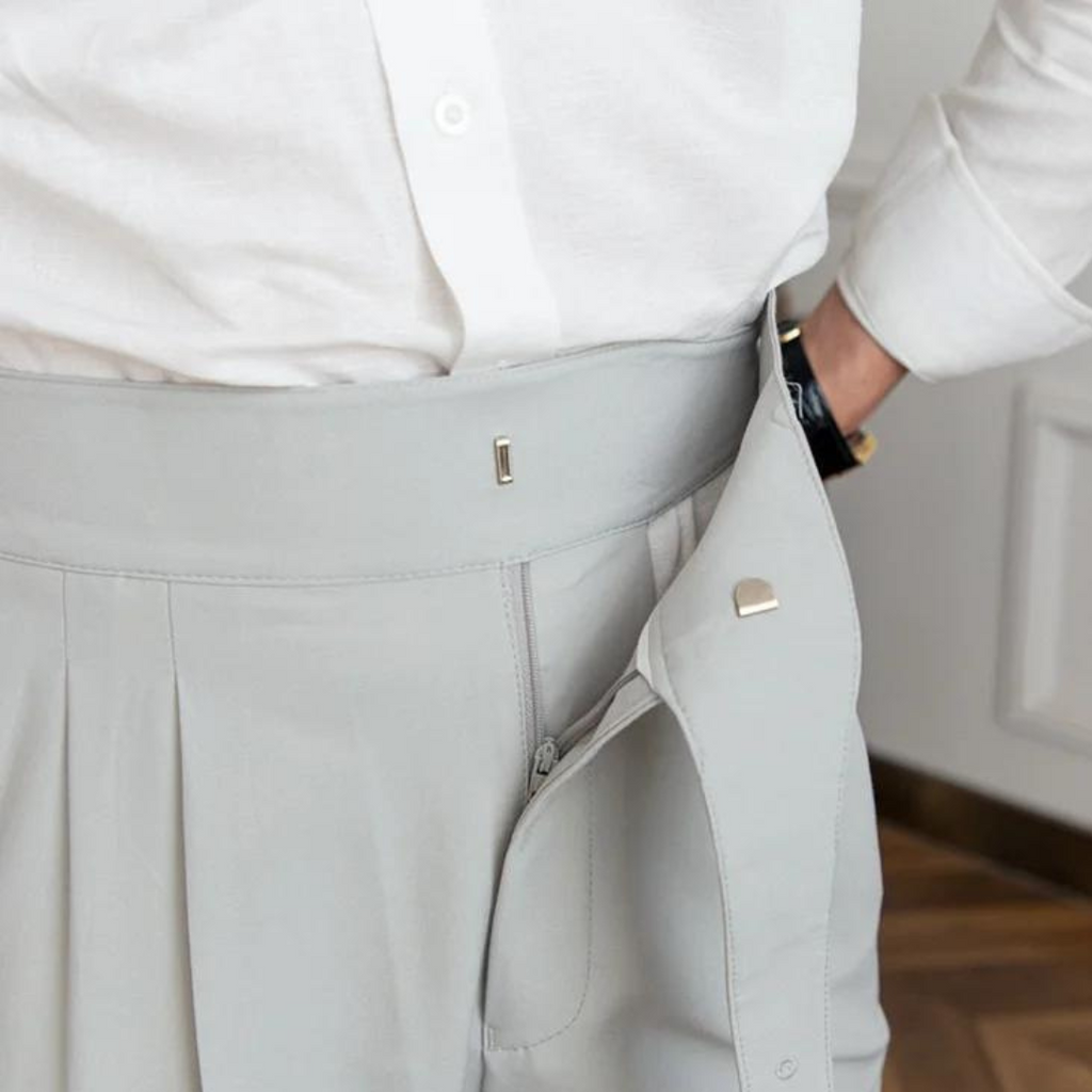 Men's Pleated Gurkha Trousers | Costa
