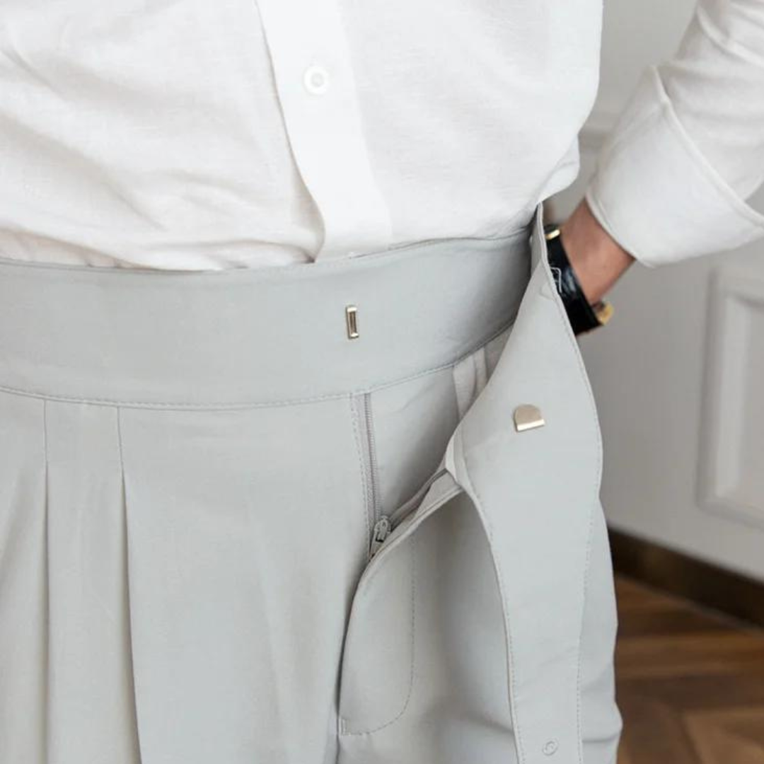 Men's Pleated Gurkha Trousers | Costa