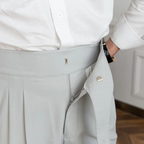 Men's Pleated Gurkha Trousers | Costa