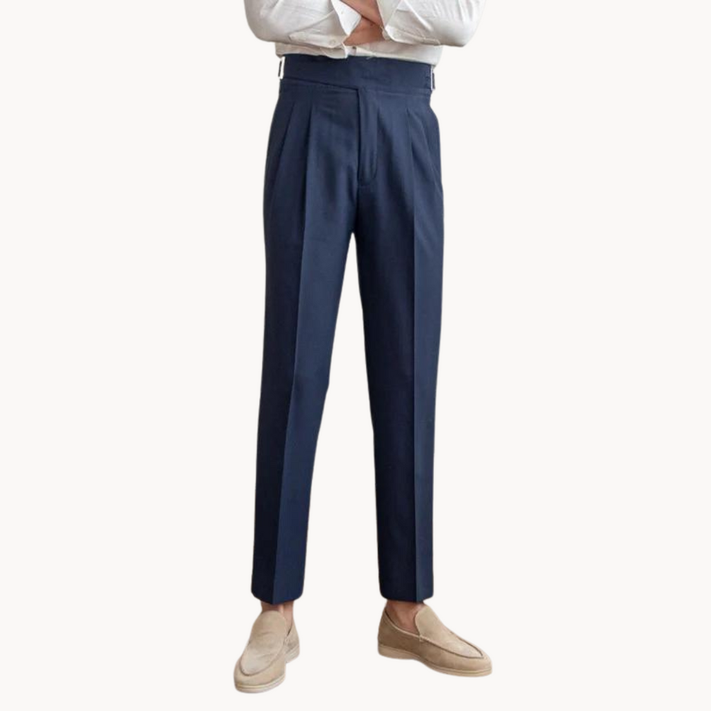 Men's Pleated Gurkha Trousers | Costa
