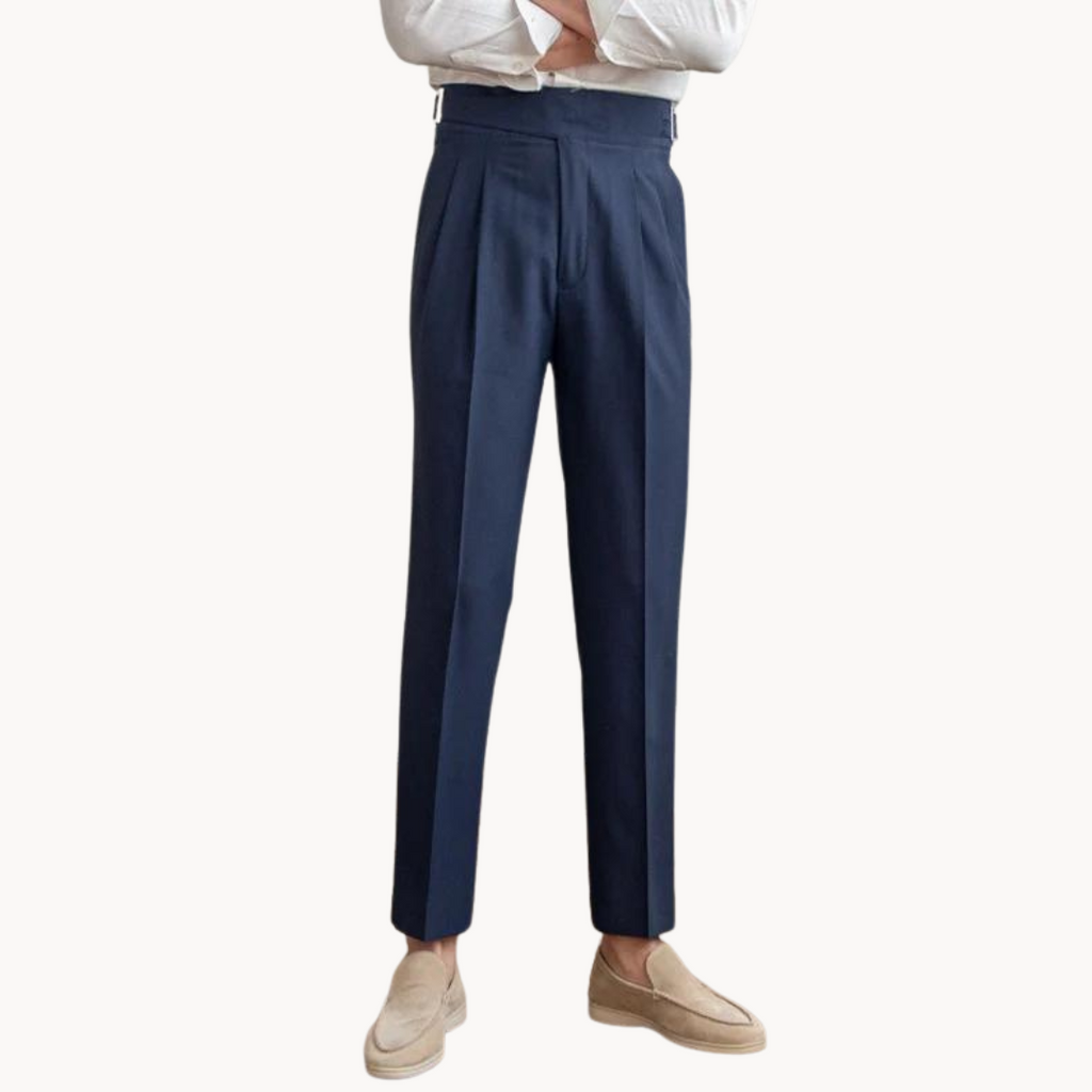 Men's Pleated Gurkha Trousers | Costa