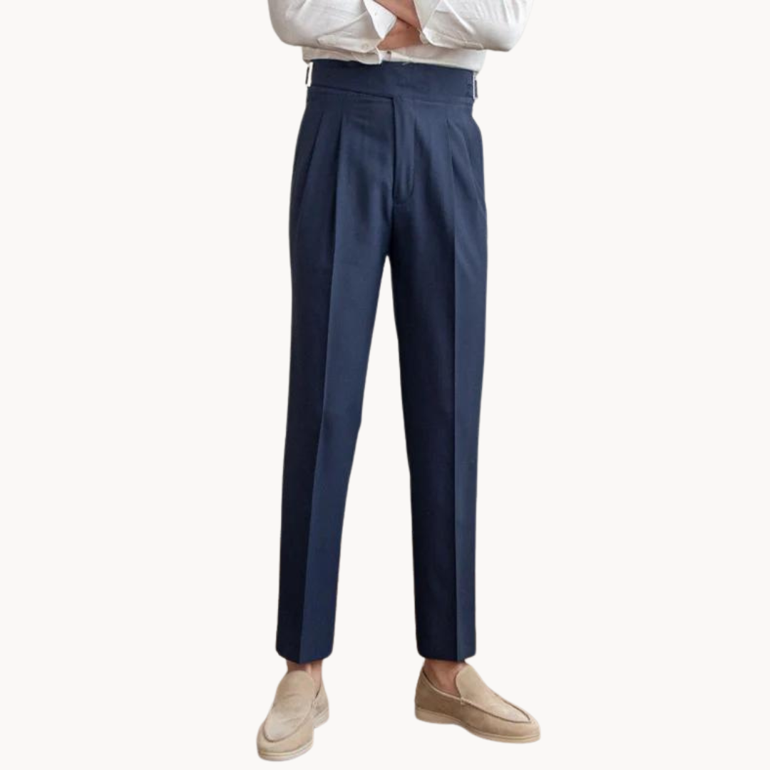 Men's Pleated Gurkha Trousers | Costa