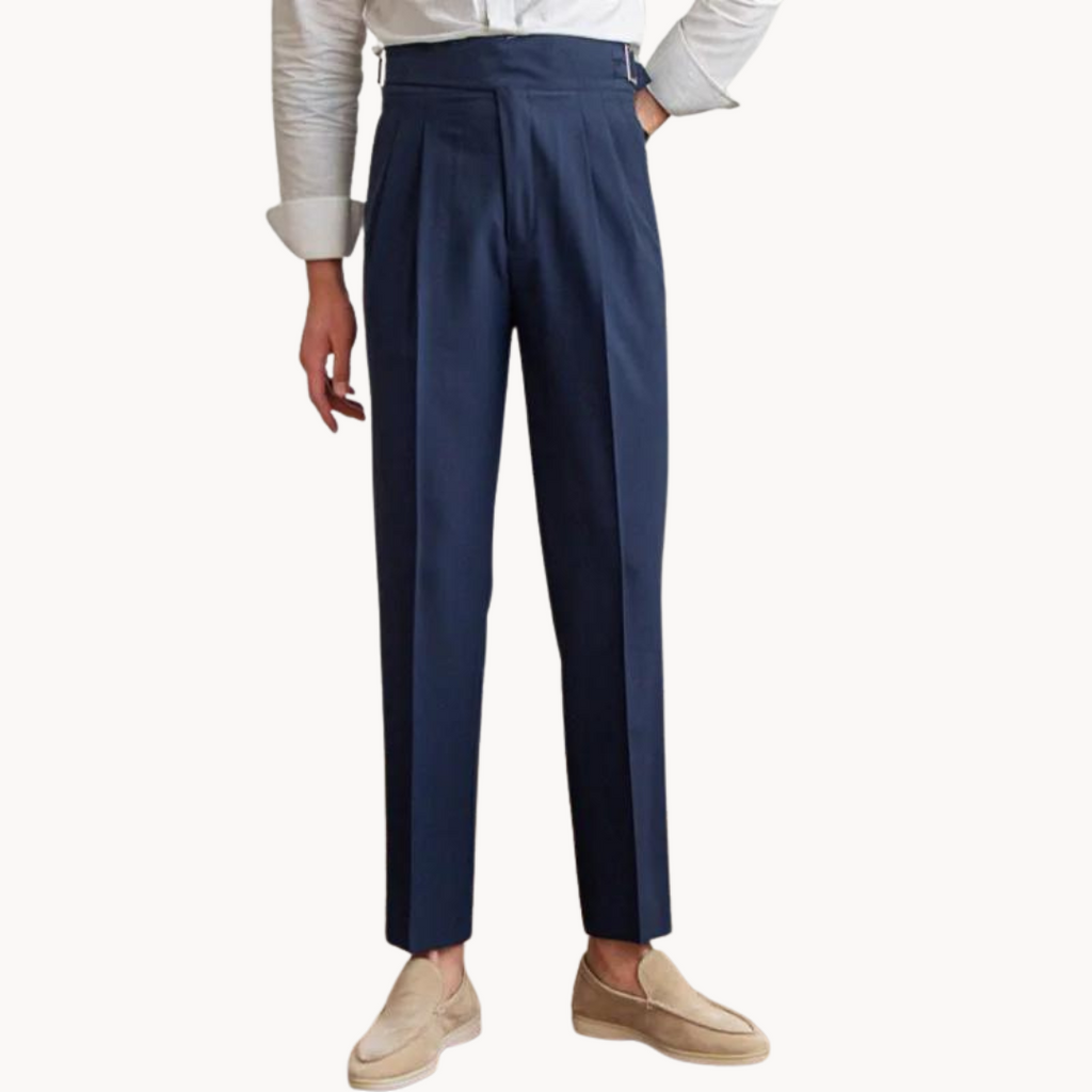 Men's Pleated Gurkha Trousers | Costa
