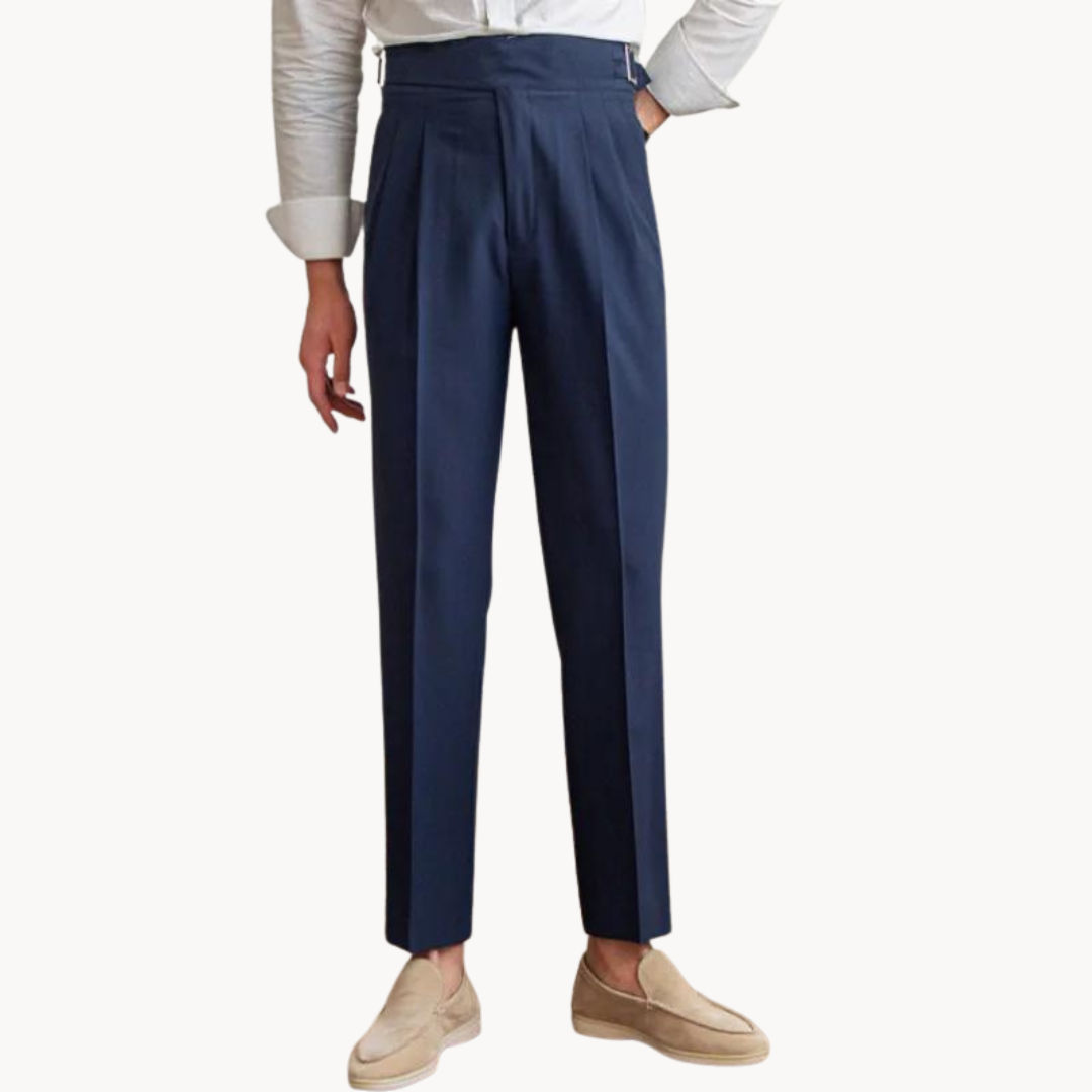 Men's Pleated Gurkha Trousers | Costa