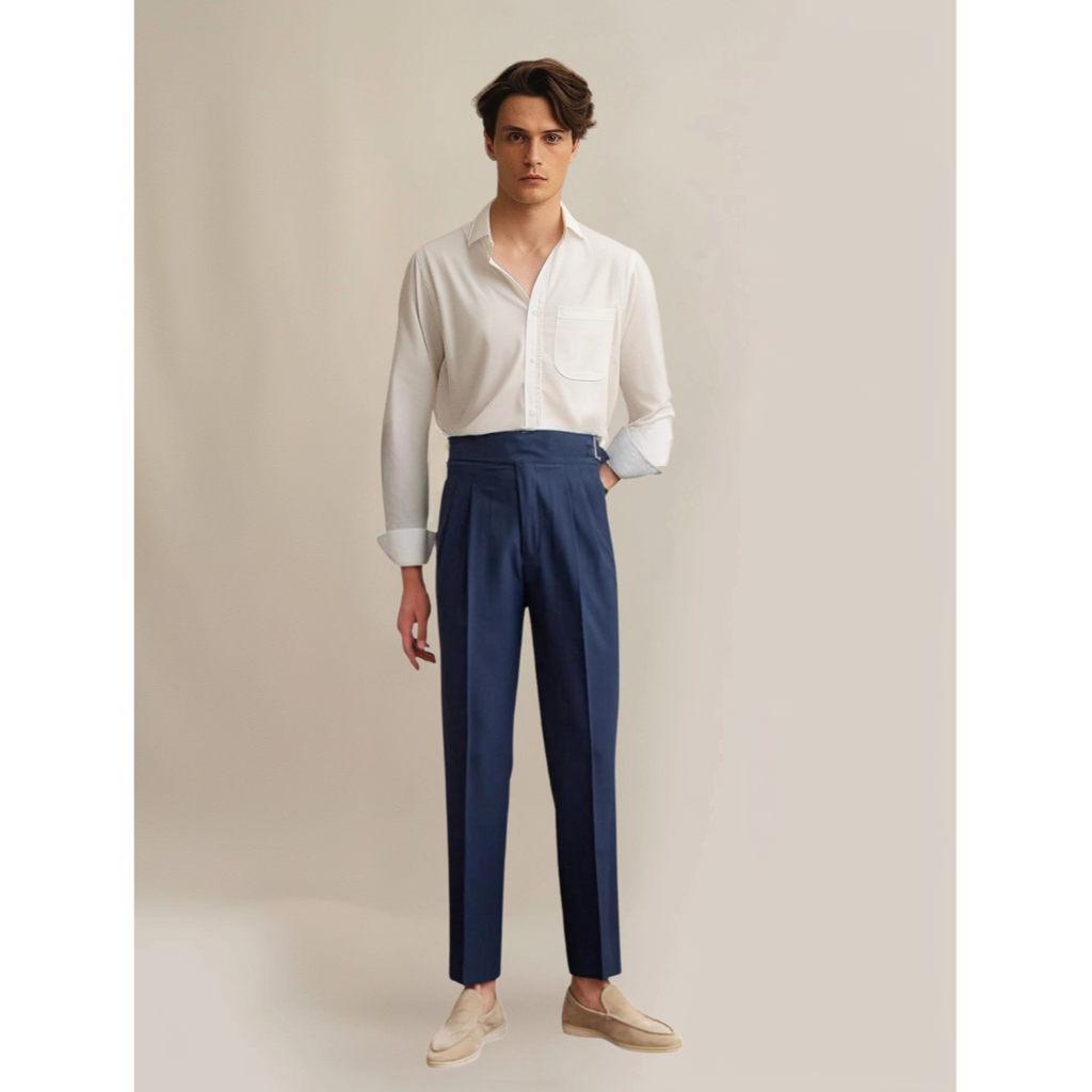 Men's Pleated Gurkha Trousers | Costa