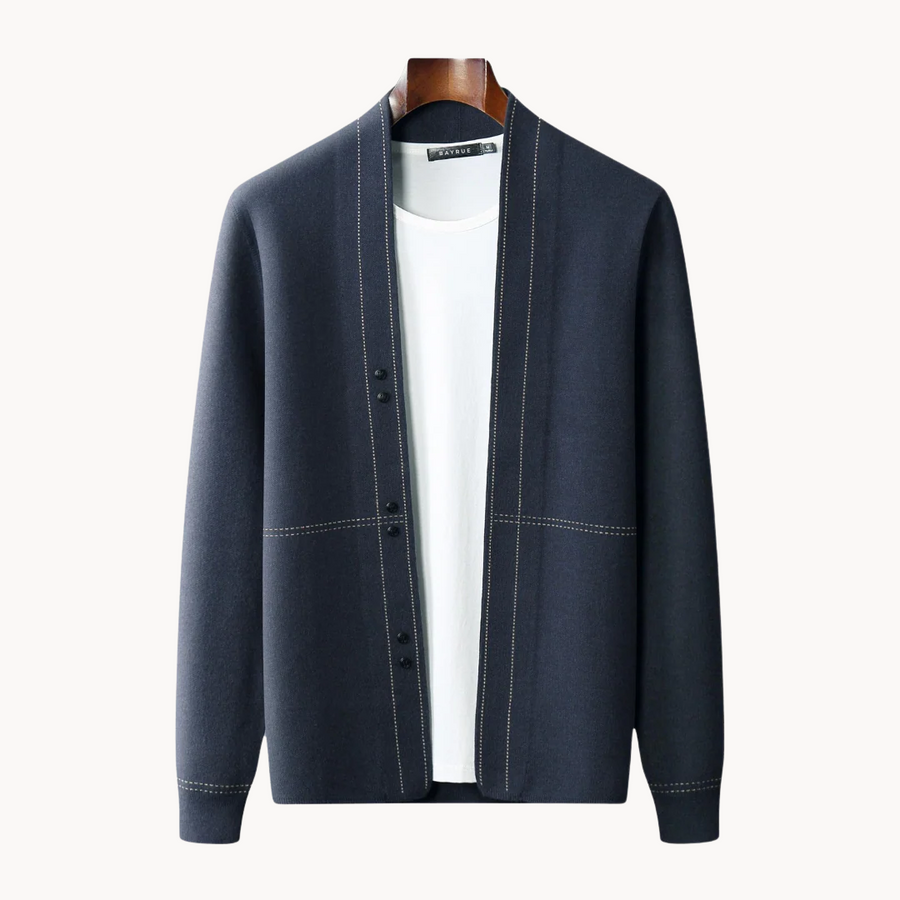 Men's Merino Wool Cardigan | Luxurious