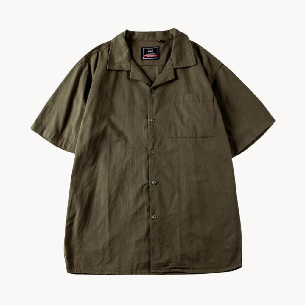 Men's Camp-Collar Shirt | Quenby
