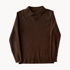 Men's Open-Collar Polo Shirt | Tavish