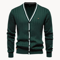 Men's V-Neck Cardigan | Karim